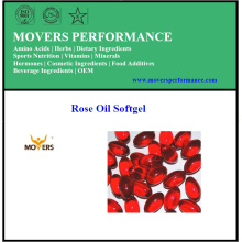 Extracto puro de alta calidad Rose Oil Softgel